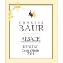 Charles Baur Cuvee Charles Riesling 2011 Front Label