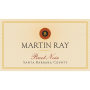 Martin Ray Santa Barbara Pinot Noir (375ML half-bottle) 2011 Front Label
