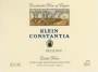 Klein Constantia Riesling 2015 Front Label