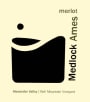 Medlock Ames Bell Mountain Vineyard Merlot 2003 Front Label