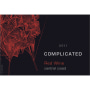 Complicated Red Blend 2011 Front Label