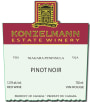 Konzelmann Niagara Peninsula Pinot Noir 2015 Front Label