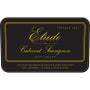Etude Napa Valley Cabernet Sauvignon 2010 Front Label