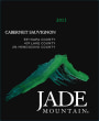 Jade Mountain Cabernet Sauvignon 2011 Front Label