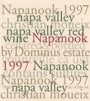 Dominus Napanook Vineyard 1997 Front Label