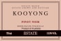 Kooyong Estate Pinot Noir 2010 Front Label