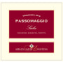 Santa Anastasia Passomaggio 2010 Front Label