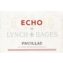 Chateau Lynch-Bages Echo de 2010 Front Label