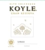 Koyle Gran Reserva Syrah 2012 Front Label