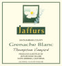 Jaffurs Grenache Blanc 2011 Front Label