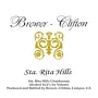 Brewer-Clifton Sta. Rita Hills Chardonnay 2010 Front Label