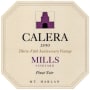 Calera Mills Vineyard Pinot Noir 2010 Front Label