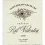 Chateau Rol Valentin  2003 Front Label