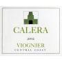 Calera Viognier 2012 Front Label