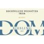 Bischofliche Weinguter Trier DOM Riesling Dry 2012 Front Label