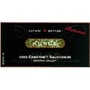 Kunde Reserve Cabernet Sauvignon 1995 Front Label