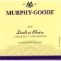 Murphy-Goode Dealer's Choice Cabernet Sauvignon 2010 Front Label