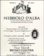 Bruno Giacosa Valmaggiore Nebbiolo d'Alba 1998 Front Label