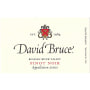 David Bruce Russian River Pinot Noir 2012 Front Label