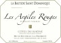 La Bastide Saint Dominique Cotes du Rhone Les Argiles Rouges Vieilles Vignes 2008 Front Label
