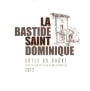 La Bastide Saint Dominique Cotes du Rhone Blanc 2012 Front Label