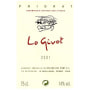 Celler del Pont Lo Givot 2001 Front Label