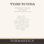 Tormaresca Torcicoda Primitivo 2012 Front Label