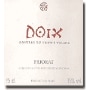 Mas Doix Costers de Vinyes Velles Priorat 2000 Front Label
