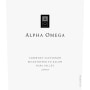 Alpha Omega Napa Valley Cabernet Sauvignon 2007 Front Label