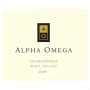 Alpha Omega Chardonnay 2009 Front Label