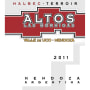 Altos Las Hormigas Terroir Valle de Uco 2011 Front Label