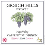 Grgich Hills Estate Cabernet Sauvignon (375ML half-bottle) 2009 Front Label