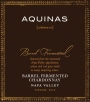 Aquinas Barrel Fermented Chardonnay 2010 Front Label