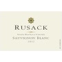 Rusack Sauvignon Blanc 2012 Front Label