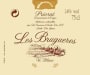 Conreria d'Scala Dei Les Brugueres 2010 Front Label