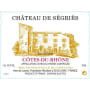 Chateau de Segries Cotes du Rhone 2012 Front Label