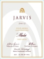 Jarvis Estate Grown Cave Fermented Merlot 2012 Front Label