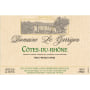 Louis Bernard Cotes du Rhone Domaine le Garrigon 2012 Front Label