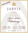 Jarvis Finch Hollow Vineyard Chardonnay 2010 Front Label