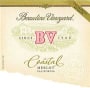 Beaulieu Vineyard BV Coastal Estates Merlot 1998 Front Label