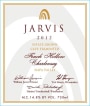 Jarvis Finch Hollow Vineyard Chardonnay 2012 Front Label