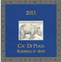 La Spinetta Barbera d'Asti Ca Di Pian (375ML half-bottle) 2011 Front Label