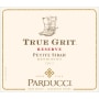 Parducci True Grit Reserve Petite Sirah 2011 Front Label