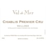 Val de Mer by Patrick Piuze Chablis Premier Cru Vaillons 2012 Front Label
