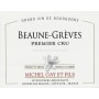 Michel Gay & Fils Beaune-Greves Premier Cru 2010 Front Label