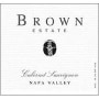 Brown Estate Cabernet Sauvignon 2001 Front Label