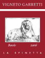 La Spinetta Barolo Vigneto Garretti 2006 Front Label