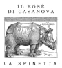La Spinetta Il Rose di Casanova 2014 Front Label