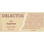 Delectus Argentum 2006 Front Label