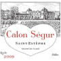 Chateau Calon-Segur (375ML half-bottle) 2009 Front Label
